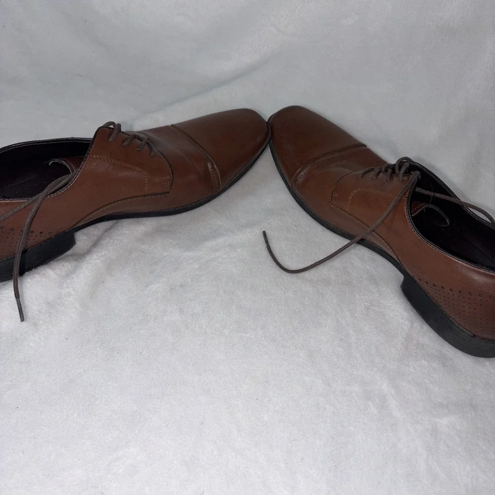 Unlisted Kenneth Cole Production Lesson Plan Men's Dress‎ Shoes COGNAC Size 11